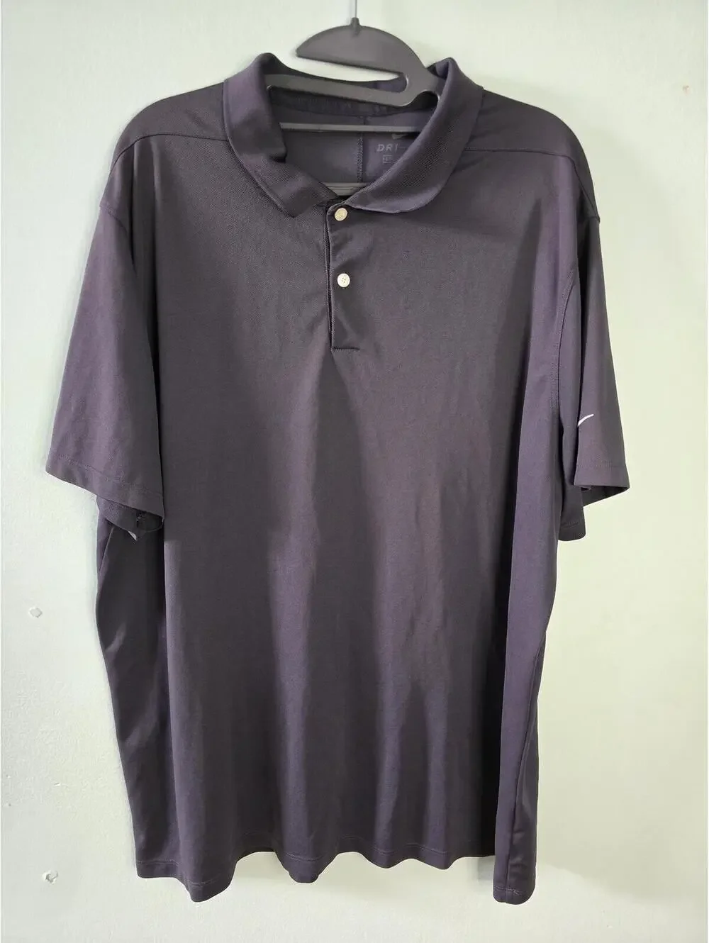 Nike Dri-FIT Standard Fit Golf Polo Shirt Men's XL Dark Gray,Athletic,sports